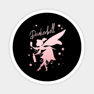 Drinkerbell Drinking Funny Fairy Women Party Magnet